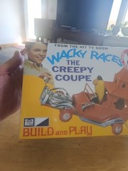 Wacky Racers Plastic Car Model Kit The Creepy Coupe *Sealed* 1/25 Scale