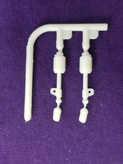 2021 Dodge Charger Hellcat FRONT STRUTS from 1:25 AMT Model Kit