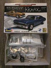 Revell 1969 Chevy Nova SS 2′ n 1:25 Scale Kit 85-2098 2008 SE