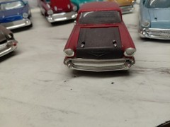 Model Junkyard/parts Plastic Custom Vintage Car Lot Of 7 Custom -57 Chevys