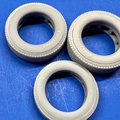 Artillery Wheels w/ Vintage Firestone Tires 1/25 1/24 – SOLD IN PAIRS