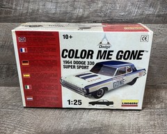 Lindberg Color Me Gone 1964 Dodge 330 Super Sport Kit # 72156-NEW Factory Sealed