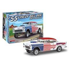 Revell ’55 Chevy Bel Air Street Machin 2 in 1 1:24 SCALE KIT #14519~NEW in BOX