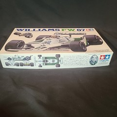 Tamiya 1:20 Williams FW-07 Car Model Kit #20014 Japan Factory Sealed Bags