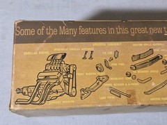 RARE ORG 1/25 AMT ’59 EL CAMINO CUSTOMIZING KIT STEERABLE WHEELS COMPLETE 60s