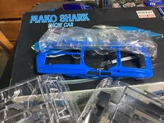 Mini Craft 1/20 Model Kits Mako Shark Model Car Kits Mint Very rare! Unbuilt LK