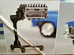 BIG BLOCK ’66 NOVA ENGINE WITH STAND PERFECT FOR DIORAMA