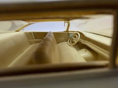 AMT Promo 1959 Pontiac Bonneville HT 1/25 White/Gold Knudsen Award FN-VF+