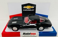 New Reissued 1963 Corvette C2 Split Window Promo Model Tuxedo Black MODELMAX