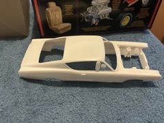 1 25 scale model parts 1969 Ford Torino Cobra Fastback Body Only