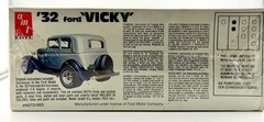 AMT ERTL ‘32 Ford Vicky 1/25 Scale Model Kit #6573 Sealed Vintage-New in Box