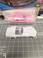 ABS Like Resin 3D Printed Corvette Summer 1/64 Scale Model Car Body