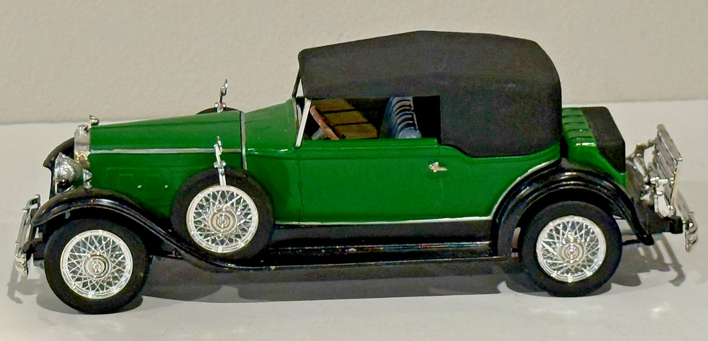 Hubley 1930 Packard Dietrich Victoria Metal Model Kit 1:22 Scale Vtg