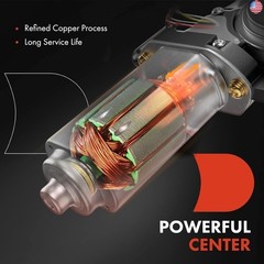 A-Premium Power Window Lift Motor (with 2-Pin Connector) Compatible with