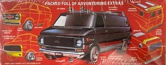“Dungeon and Dragons” 1977 Chevy Custom Van 1/25 AMT 1568 NEW