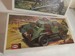 UPC Scorpion Swiss Armored Assault Car and 105 Howitzer sealed lot 2