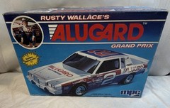 Rusty Wallace Alugard Grand Prix Nascar Vintage Model Kit By MPC