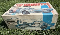 Vintage MPC 500 1972 General Mills Chevrolet Corvette Sting Ray Toy Model Kit