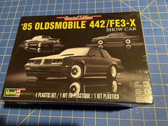 85 OLDS 442/FE3-X SHOW CAR 2n1 SPCL EDITION 1985 F/S Plastic Model hedders20oo