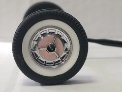 1958 EDSEL CITATION REAR AXLE TIRES & WHEELS from FRANKLIN MINT 1:24 DIECAST