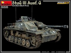 German Army Sturmgeschutz III Assault Gun G-type Feb 1943 Model kit MA35335 Tank
