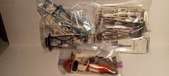 Giant lot of plastic model parts. car and truck.