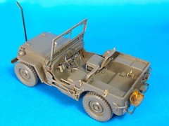 Passion els 1/35 U.S. Willys MB Etching/3D Detail Up Set for MM35219 P35-179