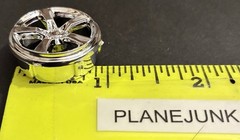 CHROME WHEELS 1/24-1/25 318 1667A Model Car Parts COMBINE PARTS SAVE $