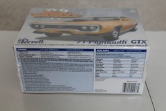 Revell Muscle ’71 Plymouth GTX 1:24 scale Model Kit Brand New Sealed