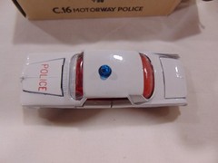 1972 IMPY Roadmaster Lonestar #16 Motorway Police Chrysler Imperial WHITE W/ Box