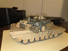 PROFESSIONALLY BUILT 1/35 US M1A2 ABRAMS MBT 3RD ARMORED OPERATION IRAQI FREEDOM