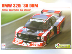 Beemax 1:24 Scale BMW 320i ’80 DRM Zolder Westfalen Cup Winner model kit BX24028
