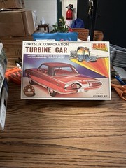 4 Johan 1/25 Kits 31 Cady, 35 Mercedes, 31 Teddy Fleetwood, Chrysler Turbine Car