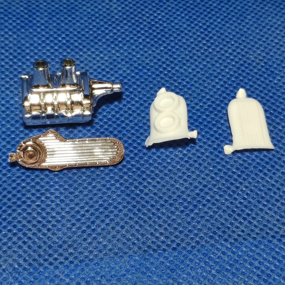 🌟 Oval Case Supercharger 1940 Ford 1:25 Scale 1000s Model Car Parts 4 Sale