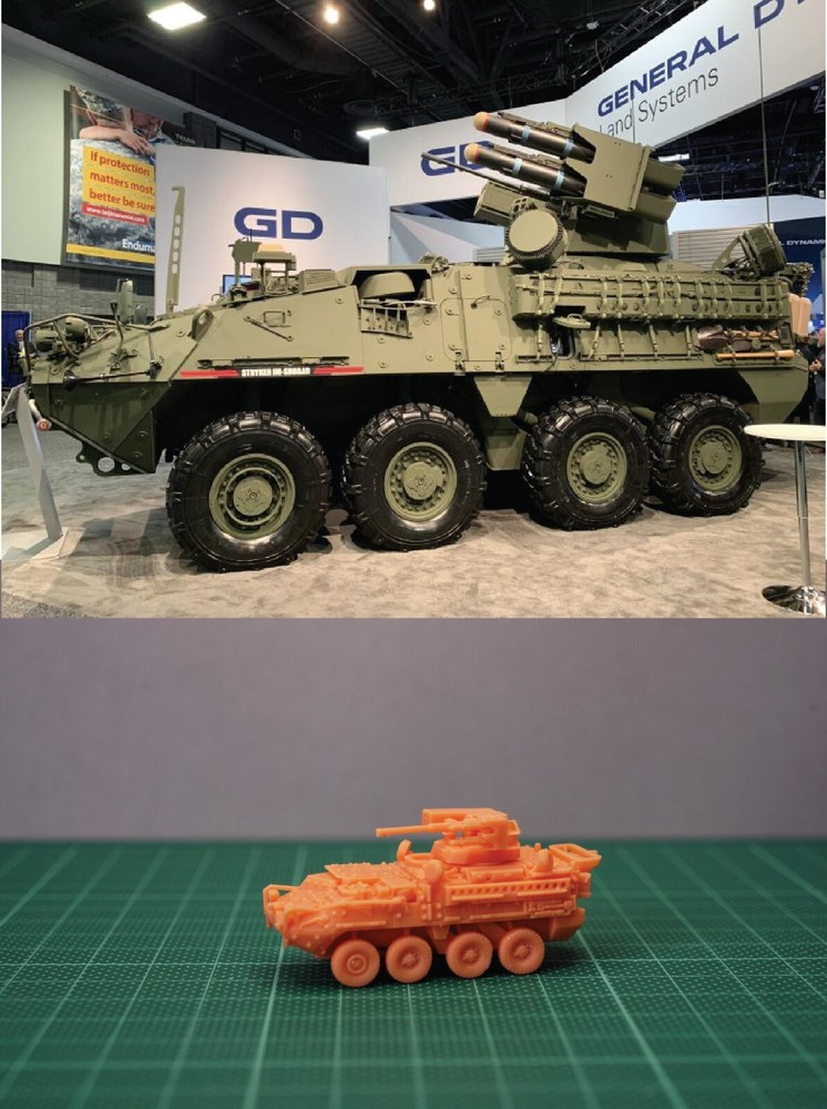 1/144 USA Stryker SHORAD (fine detail) Resin Kit (USA465)