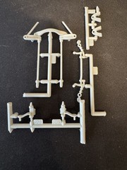 AMT 31927 1/25 58 Plymouth Belvedere Parts Bash Front Suspension Parts