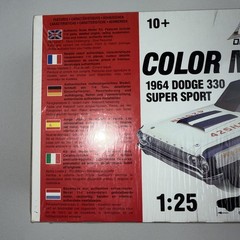 New LINDBERG Color Me Gone 1964 DODGE 330 SUPER STOCK 1:25 FACTORY SEALED
