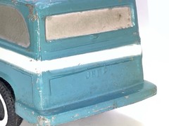 1959 Willys Jeep 2-door Station Wagon Promo 1/22 AUTHENTICAST Cerulean Blue VF++