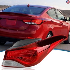 Compatible with 2014-2016 Hyundai Elantra Outer Tail Light Halogen Type