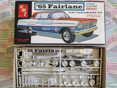 **ULTRA RARE! *ORIGINAL VINTAGE AMT 1965 FORD FAIRLANE KIT **COMPLETE *GORGEOUS!