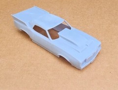 ABS-LIKE RESIN 3D PRINTED 1/25 1972 OLDS CULASS OUTLAW STREET PRO MOD BODY