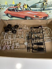Revell Monogram XKE Jag 1/25 Scale Racing Plastic Model Car Kit Hobby