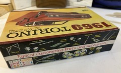 1969 Release Palmer Plastics 1969 Torino Unbuilt !!