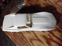 1976 Chevrolet CORVETTE white w BOX Promo Dealer Model