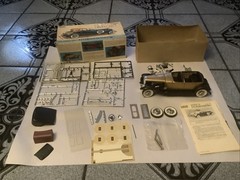 Hubley Classic Metal Kit 1/18 Scale Model SJ Duesenberg #4864 Vintage