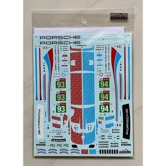 SK Decals 1/24 Porsche 911 RSR Le Mans 2019 Porsche GT #93 & #94 for NuNu 17090