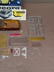 67 Dodge Custom Built Pickup Deora Built AMT Model Pieces 1:24 Original