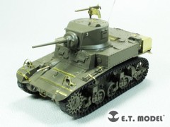 ET Model E35280 1/35 US M3 Stuart Light Tank Late Detail Up Set for Tamiya 35360