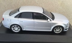 1/43 MINICHAMPS AUDI RS6 rare, Saloon, 1997, silver,mint+++ !