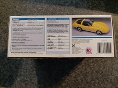 1978 Chevrolet Corvette Yellow 1:24 Scale Revell Monogram Open Box Complete Kit
